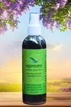 Mahashankar Organic Hair Tonic – Herbal formula for hair fall control, root strengthening and new hair growth